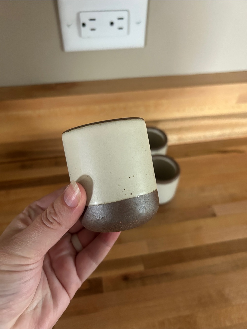 Set of 4 East Fork Tiny Cups - Picture 3 of 5